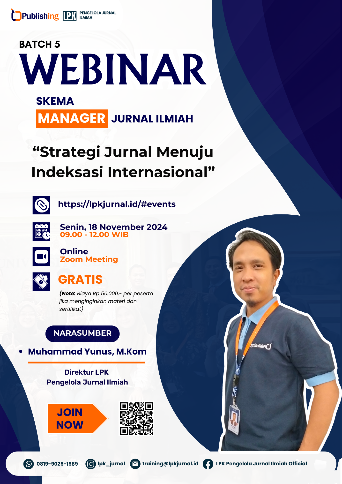 Webinar LPK Batch 5 #JurnalManager