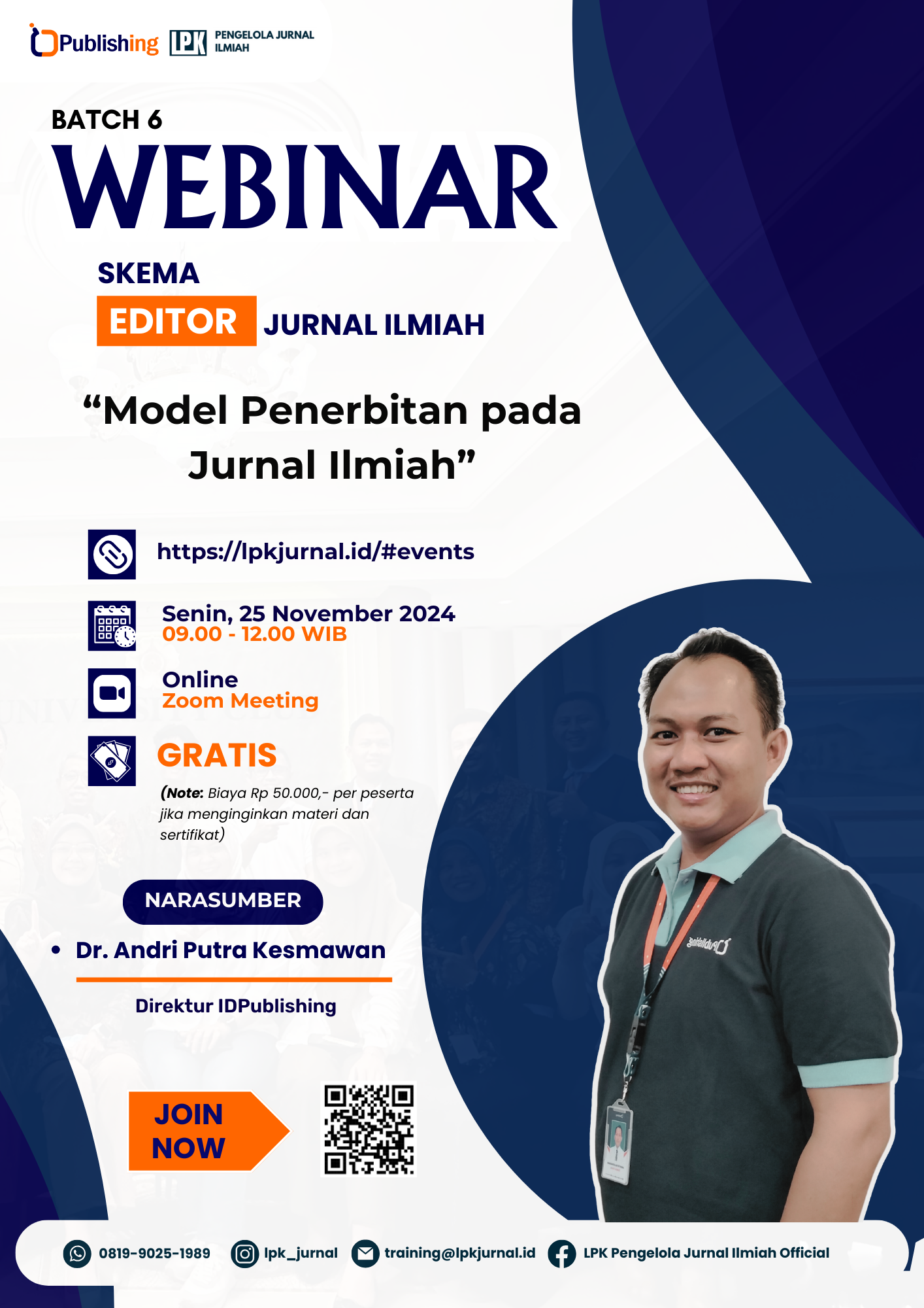 Webinar LPK Batch 6 #Editor