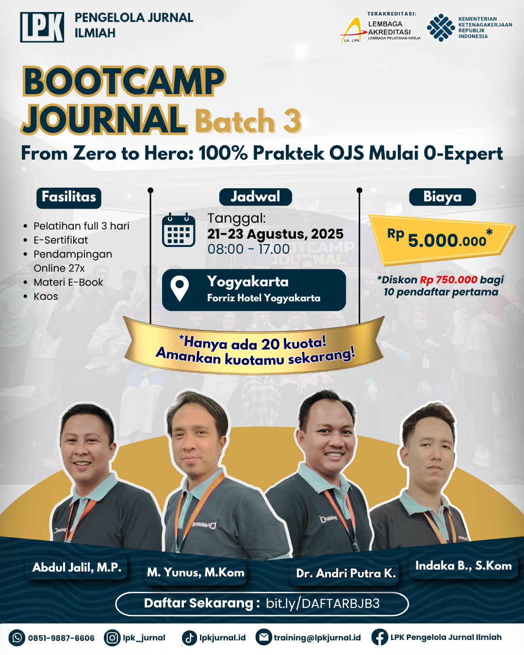 Bootcamp Journal #Batch3